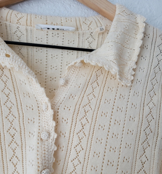 Doen Mia henley in cream, xsmall - Picture 7 of 13